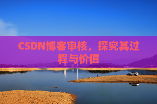 CSDN博客审核,探究其过程与价值